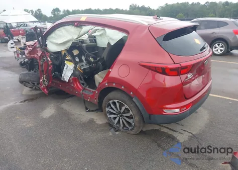 2017 Kia Sportage Ex from USA, damaged, VIN KNDPNCAC4H7205642